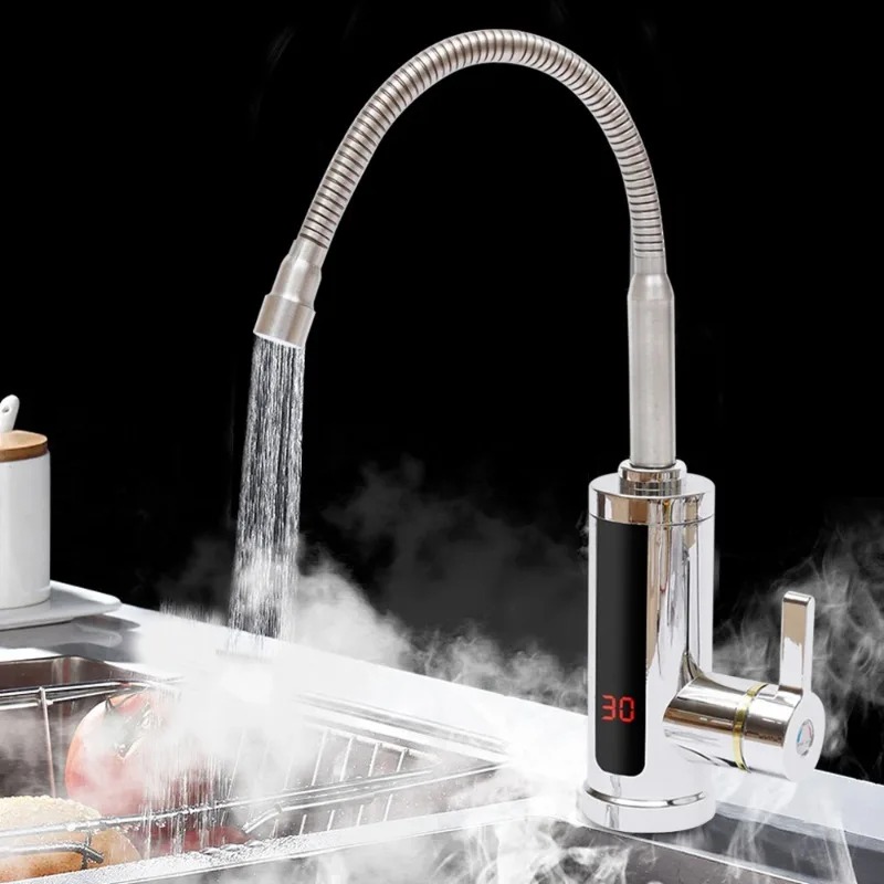 Kitchen Appliances And Utensils - 3KW Instantaneous Electric Tap, 360° Rotatable