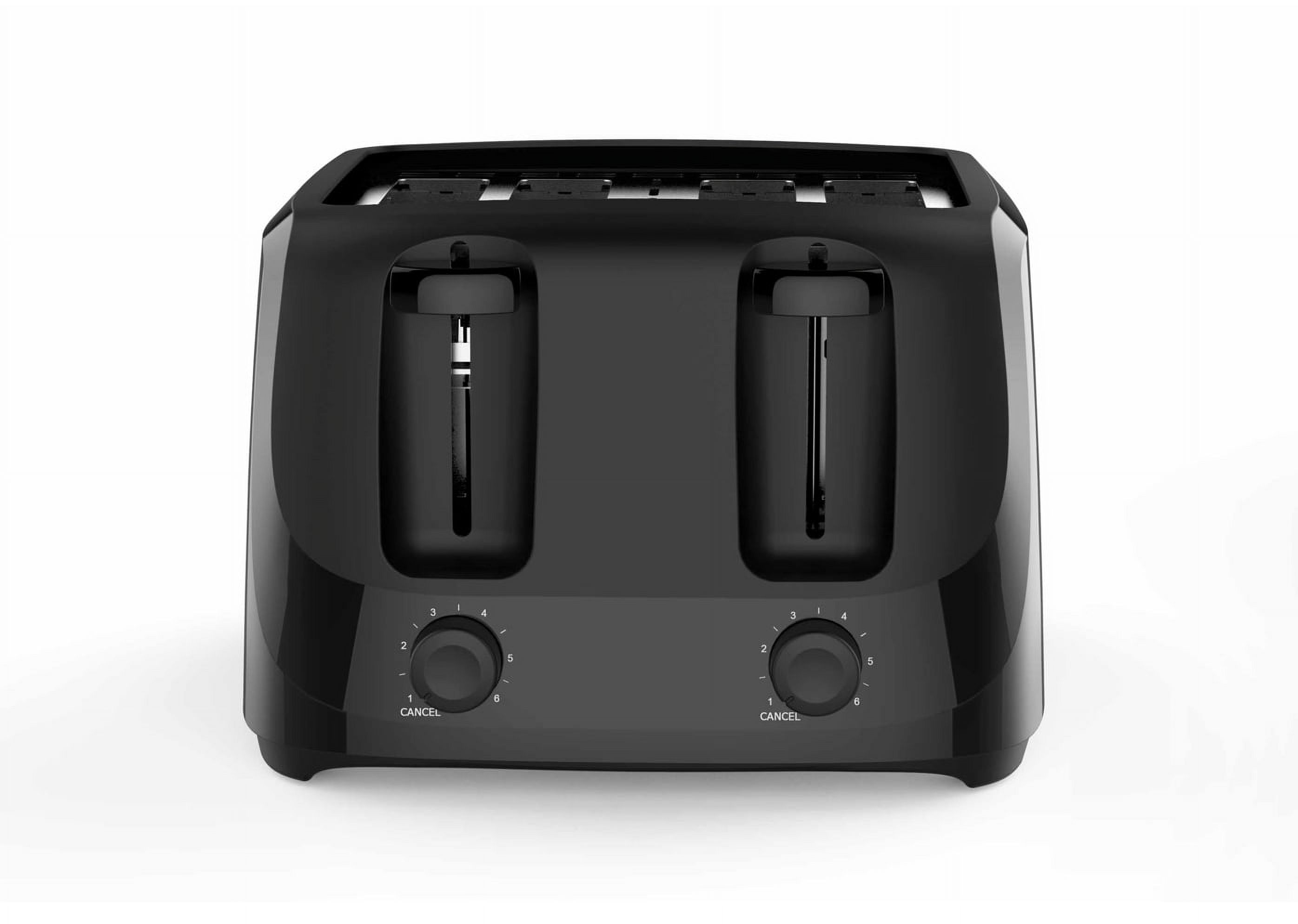 4-Slice Toaster Black with 6 S – Toaster 4 Slice Bewertung und Preis