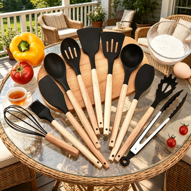 Black Silicone Kitchen Tools 1 – Kitchen Appliances And Utensils Bewertung und Preis