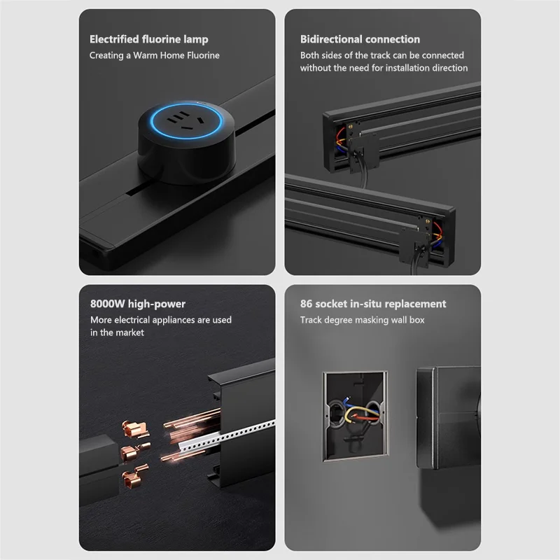 Power Track Socket Home Kitche – Kitchen Appliances Uk Bewertung und Preis