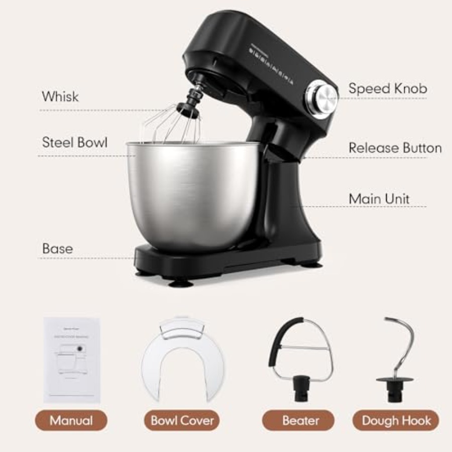 Stand Mixer 4.8 Qt Electric Fo – Kitchen Appliances Australia Bewertung und Preis