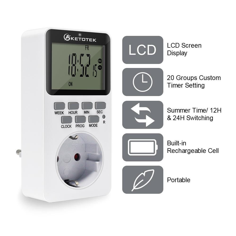 EU/US/UK Electronic Digital Ti – Kitchen Appliances Uk Bewertung und Preis