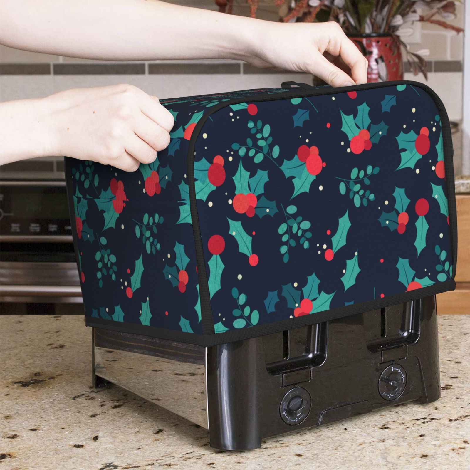 Christmas Fruit Print 2 Slice  – Toaster 4 Slice Bewertung und Preis