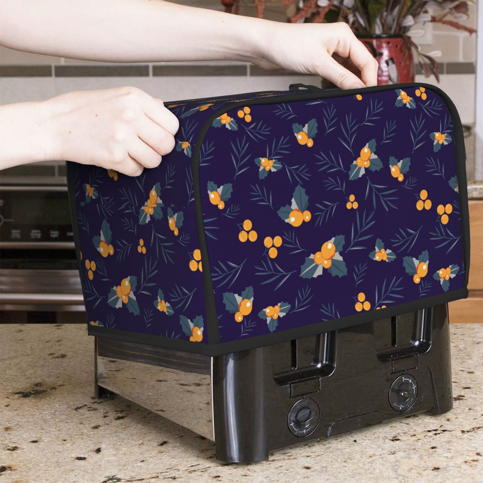 Christmas Fruit Print 2 Slice  – Toaster 4 Slice Bewertung und Preis