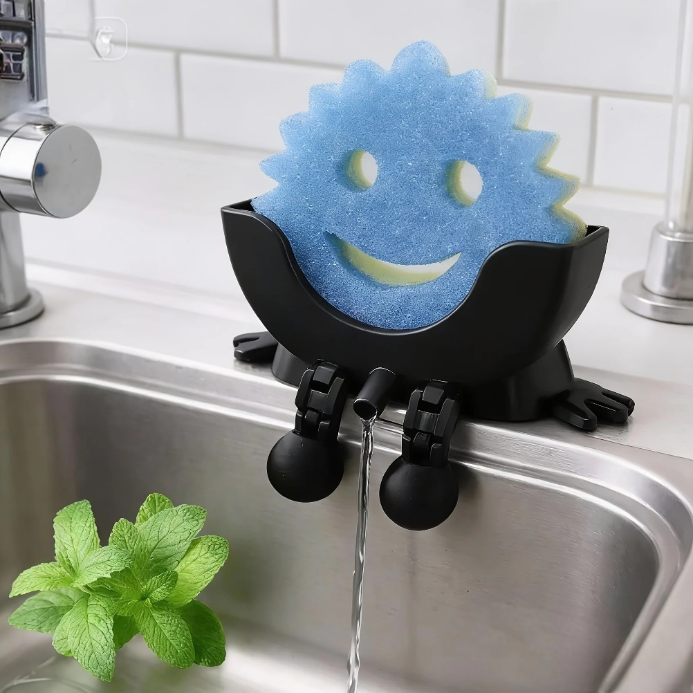 Drainable Soap & Sponge Holder – Kitchen Appliances Rack Bewertung und Preis