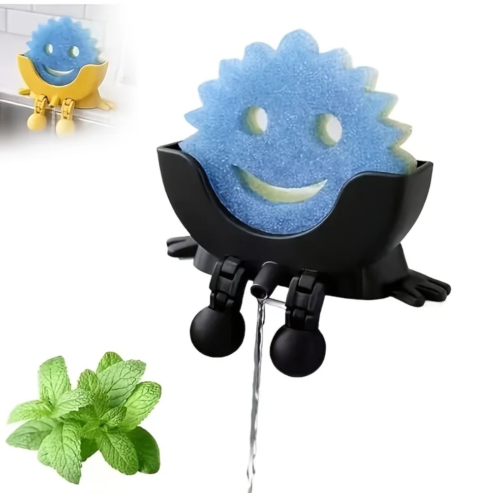 Drainable Soap & Sponge Holder – Kitchen Appliances Rack Bewertung und Preis