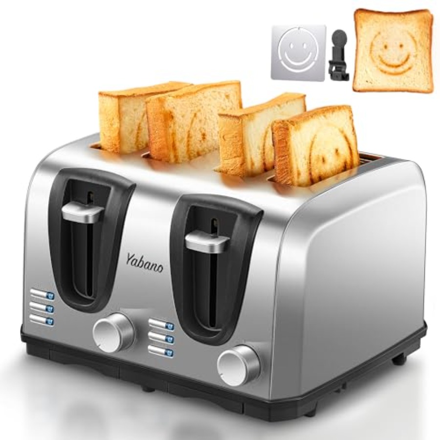 4-Slice Toaster with Extra Wid – Toaster 4 Slice Bewertung und Preis