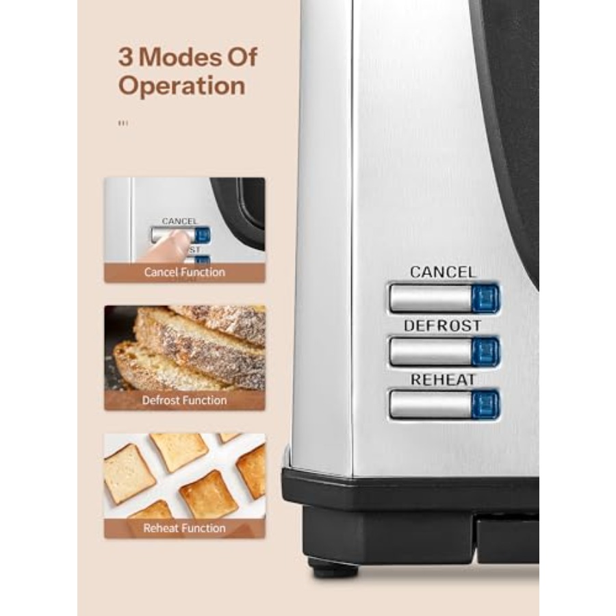 4-Slice Toaster with Extra Wid – Toaster 4 Slice Bewertung und Preis