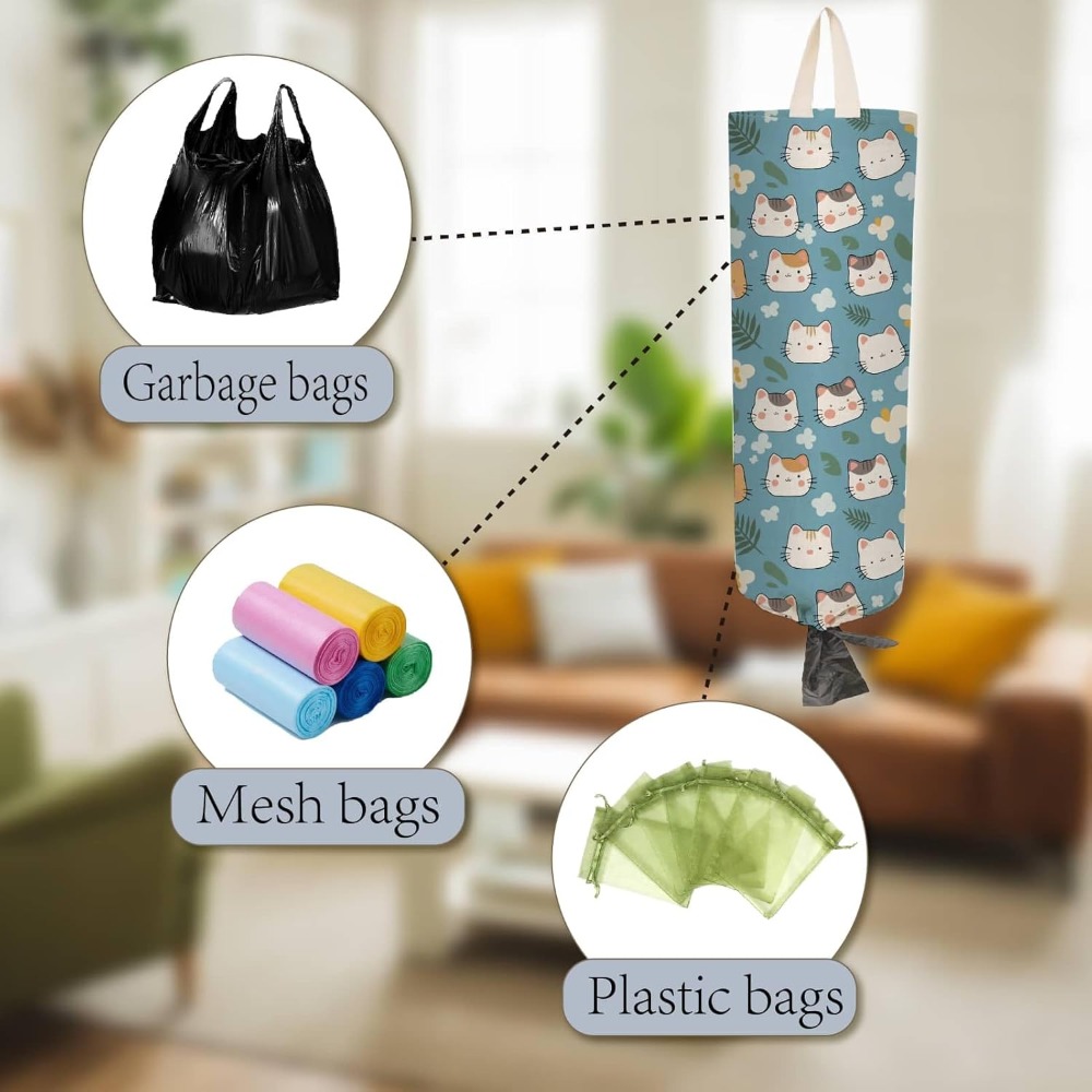2Pcs Cloth Plastic Bag Holder  – Kitchen Appliances Rack Bewertung und Preis