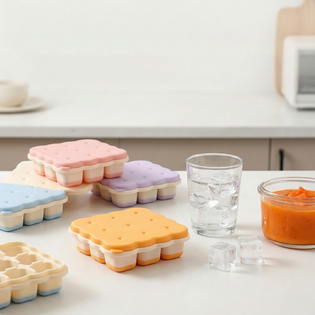 Cookie Shaped Plastic Ice Cube – Kitchen Appliances Rack Bewertung und Preis