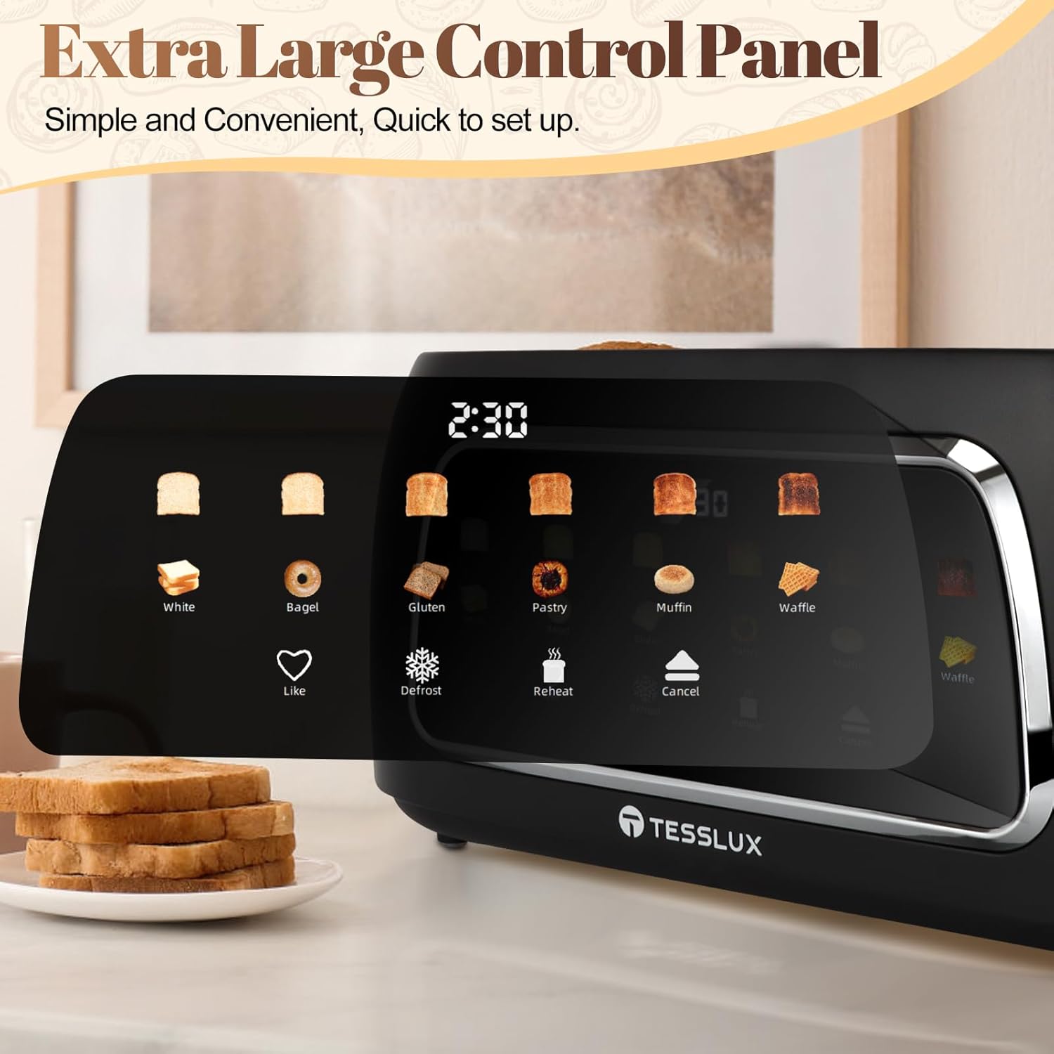 Kitchen Use, Black 4-Slice Toa – Toaster 4 Slice Bewertung und Preis