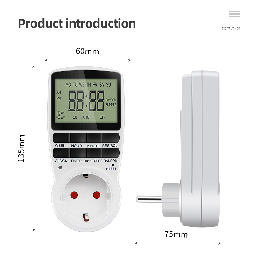 Digital Timer Switch Electroni – Kitchen Appliances Uk Bewertung und Preis