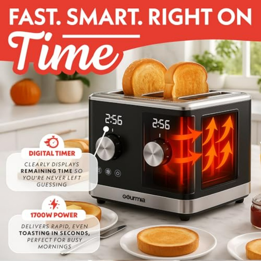 4-Slice Toaster with Dual Inde – Toaster 4 Slice Bewertung und Preis