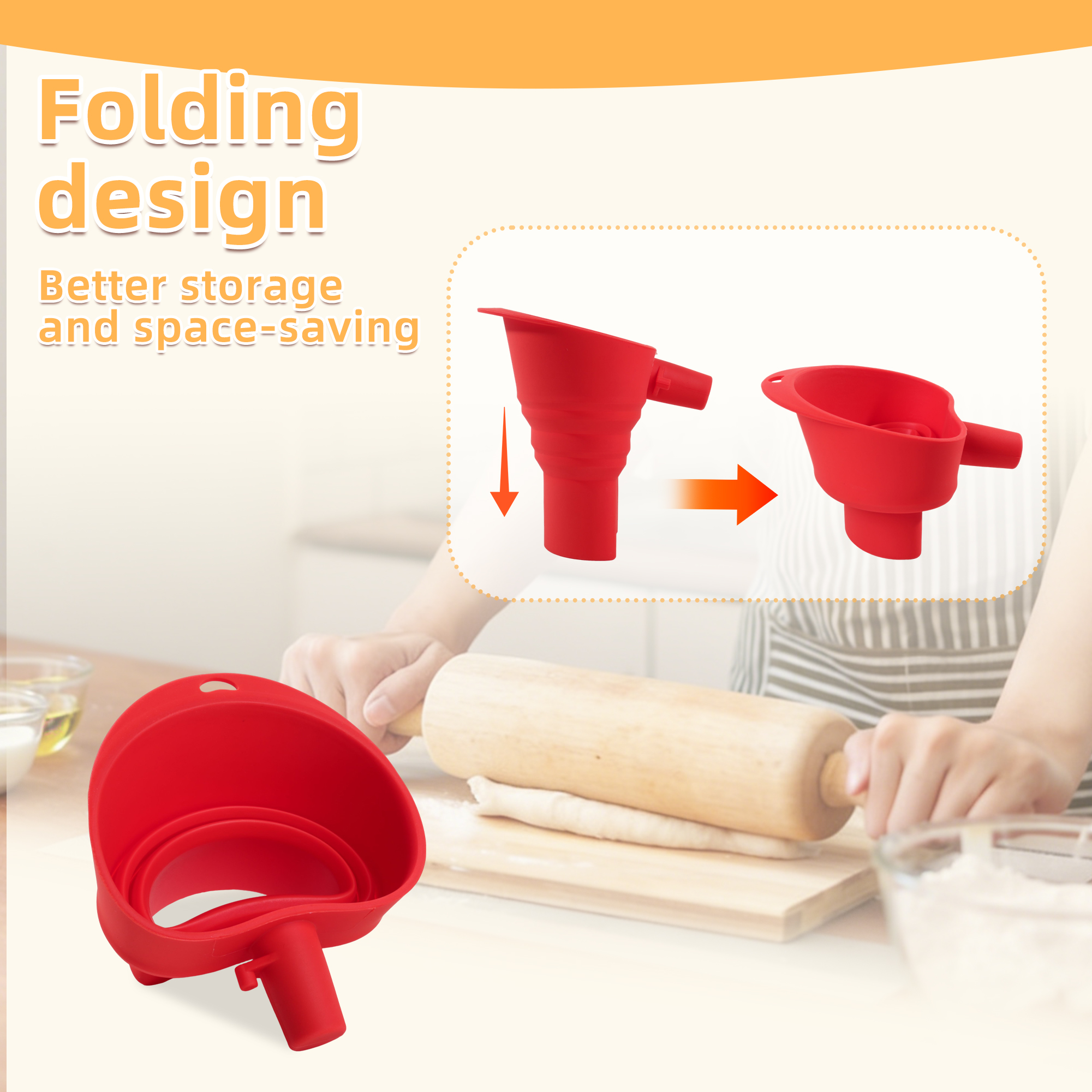 1/3pcs mix Silicone Flour Funn – Kitchen Appliances Australia Bewertung und Preis